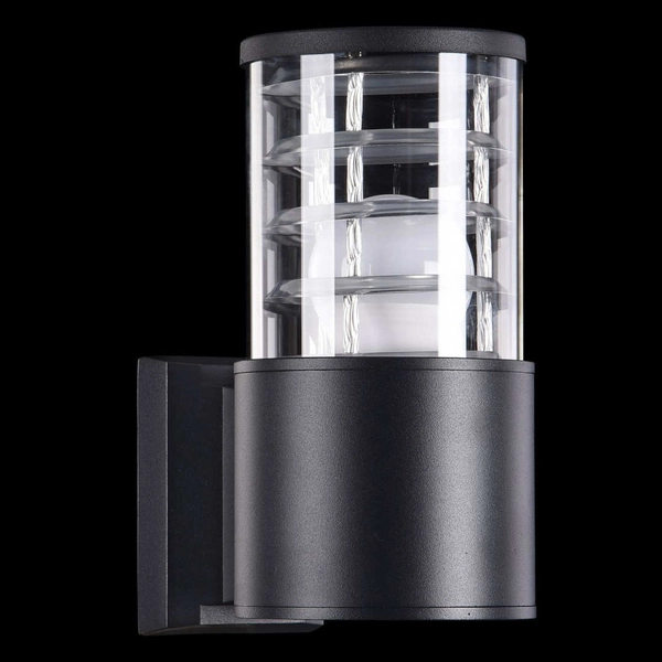 Ogrodowa LAMPA ścienna BRONX O576WL-01B Maytoni elewacyjna OPRAWA zewnętrzna outdoor IP54 czarna