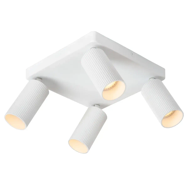 Wielopunktowa lampa sufitowa CLUBS 09939/14/31 Lucide tubki biały