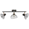 Kuchenna lampa sufitowa 8631/3 BL CO loftowa czarna