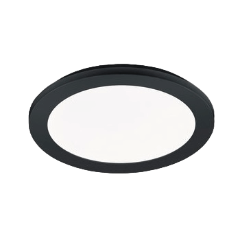 Okrągły plafon łazienkowy CAMILLUS R62921532 LED 15W 3000K IP44 czarny