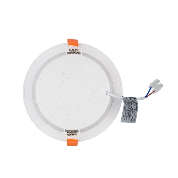 Wpust LAMPA sufitowa KOS 8776 Nowodvorski łazienkowa OPRAWA LED 16W 4000K okrągła IP44 biała