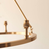 Lampa wisząca na łańcuchu Chester 111203 retro mosiądz