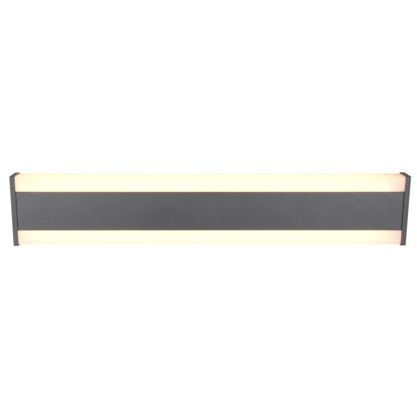 Podłużny kinkiet ścienny Dawson 246360242 LED 12W 2300-4000K IP54 antracyt