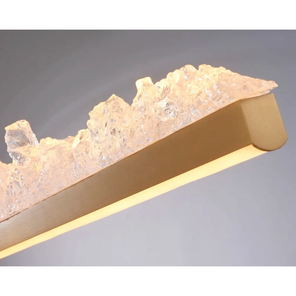 Wisząca lampa nad wyspę MONTANA ST-6490P/L LED 19W 3000K do jadalni złota