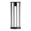 Stojąca lampa tarasowa Hagi 9906 Shilo IP54 cage metalowa czarna