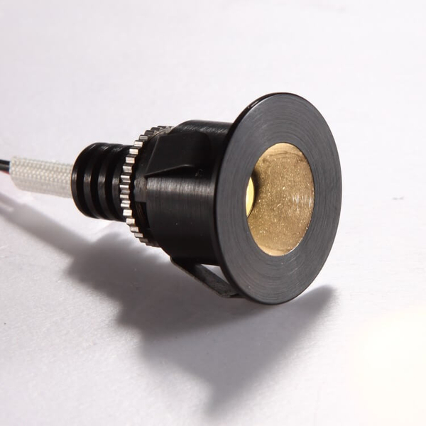 Spot podtynkowy do salonu POINT 288001203 LED 1W 4000K sufitowy czarny