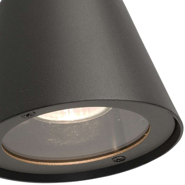 Elewacyjna LAMPA zewnętrzna SOUL 9555 Nowodvorski metalowa OPRAWA zewnętrzna metalowa IP44 grafitowa