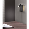 Ścienna lampa do przedpokoju ELEMENT 222570232 Trio LED 6W 3000K czarny