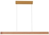 Lampa wisząca Olivier AZ5106 LED 50W 3000K podłużna drewniana