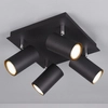 Lampa sufitowa jadalniana MARLEY 802430432 Trio metalowa czarna