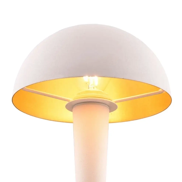 Nocna lampka Canaria R59561131 RL Light sypialniana metalowa biała