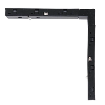 Kątowy łącznik magnetyczny do systemu szynowego MAX NA0005 czarny