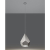 Ceramiczna lampa wisząca SL.0844 do przedpokoju biała