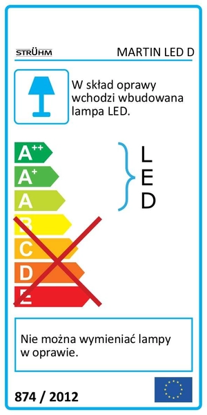 LAMPA sufitowa MARTIN LED 24W 4000K 02911 Ideus metalowa OPRAWA plafon kwadratowy biały