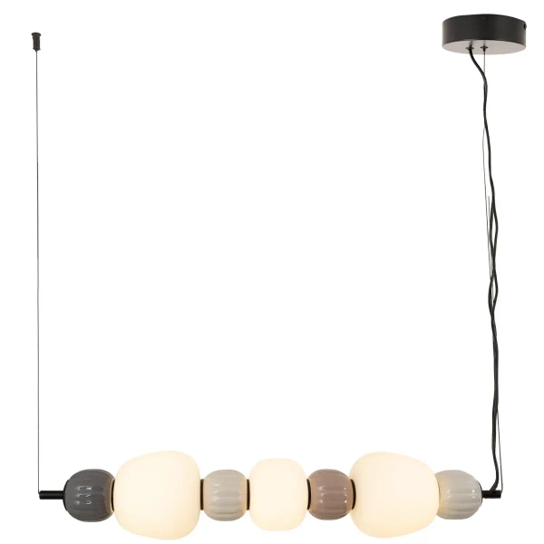 Podłużna lampa zwisająca Modern P0630 LED 27W 3000K wielokolorowy