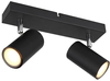 Sufitowa lampa reflektorowa Robby 57911-2B czarna chrom