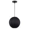 Loftowa wisząca lampa Dana ML1806 kula z tkaniny czarny