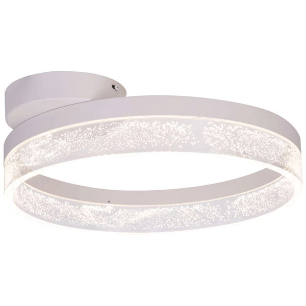 Plafon LAMPA sufitowa SMITTY 68225-24 Globo metalowa OPRAWA okrągła LED 24W 4000K ring biała