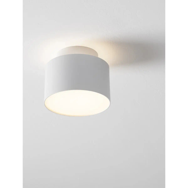 Okrągła lampa sufitowa ALVEAR biała LE44381 LED 16W 3000K spot