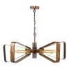 Industrialna lampa wisząca Yavanna YAV0564 strzemię olejowa miedź