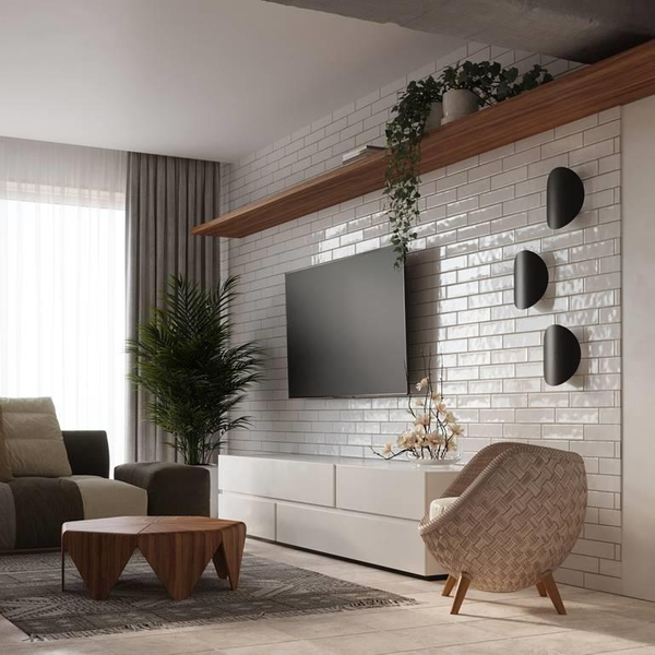 LAMPA ścienna SL.0935 metalowa OPRAWA kinkiet kamień czarny