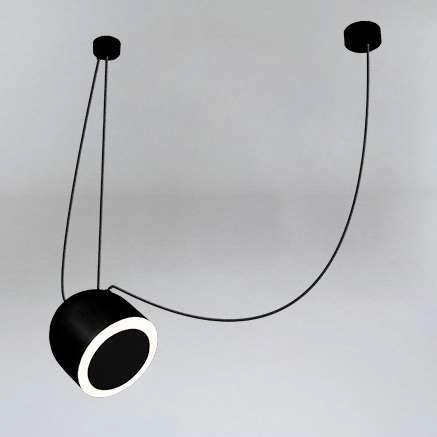 LAMPA wisząca DOBO 9035 Shilo metalowa OPRAWA zwis czarny