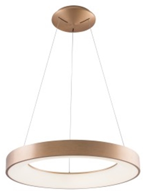 Wisząca lampa Santana AZ5009 LED 50W 3000-6500K pierścień złoty