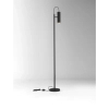 Podłogowa lampa TORVILA LE45624 regulowana tuba czarny złoty