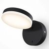 Kinkiet ścienny Fad MOD070WL-L8B3K LED 6W 3000K obracany czarny