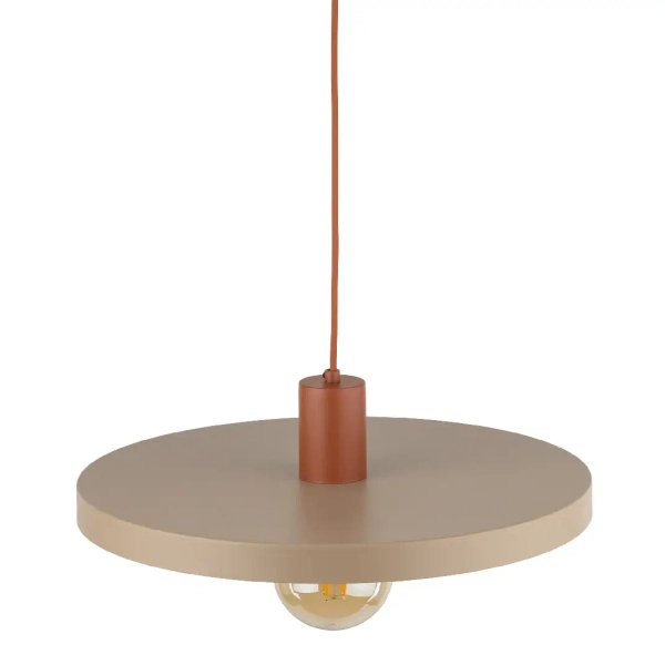 Industrialna lampa wisząca Sila 10955 żarówka na kablu ceglany