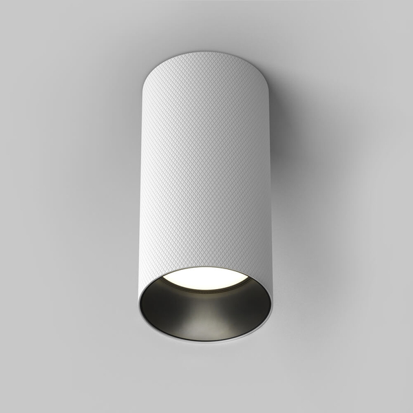 Lampa sufitowa do sypialni tubka Artisan C080CL-01-GU10-W Maytoni biały