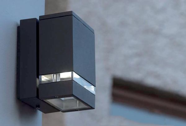 Oprawa naścienna ogrodowa JANNIK-LED1 LED 3,8W 3000K na elewację czarna