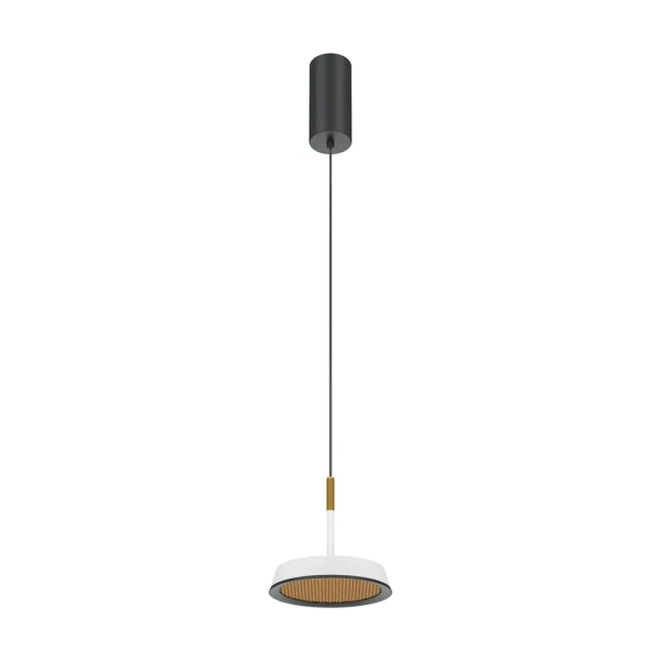 Minimalistyczna wisząca lampa El MOD041PL-L15WG3K LED 12W 3000K biała