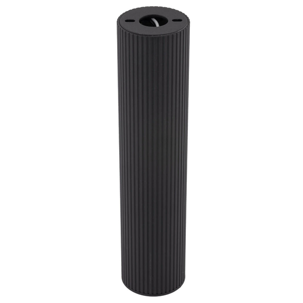 Nasufitowa lampa do jadalni Tune 10026 podłużna tubka czarna