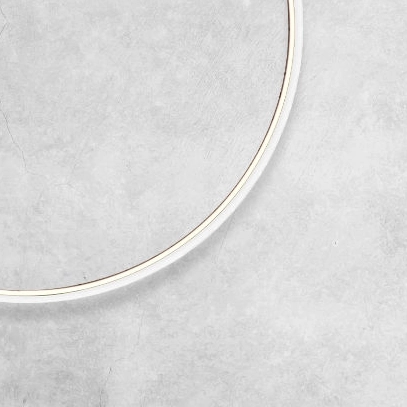 Ścienna lampa ring Agaro 4301 LED 19W 3000K do sypialni biała