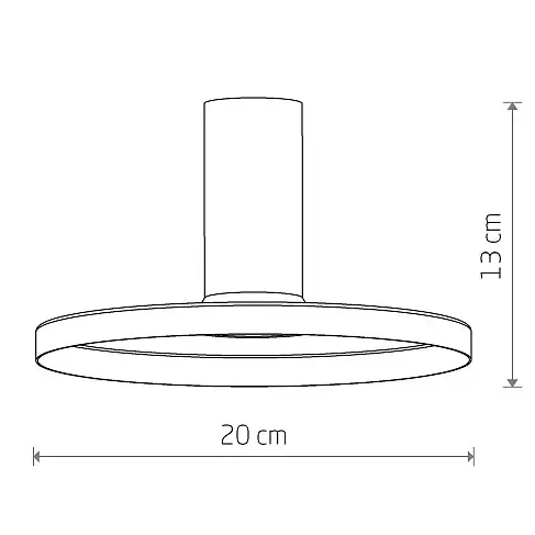 Klosz sufitowy Cameleon Hermanos B 8035 Nowodvorski loft złoty czarny