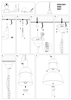 Retro lampa wisząca High-Bay 5067 metalowa na łańcuchu