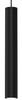 Wisząca lampa Hudson MLP8791 minimalistyczna czarna