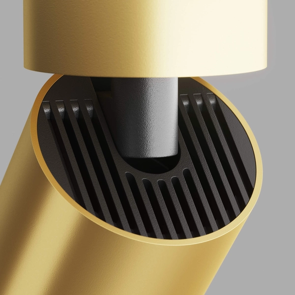 Regulowana oprawa sufitowa Focus C050CL-U-1MG złota