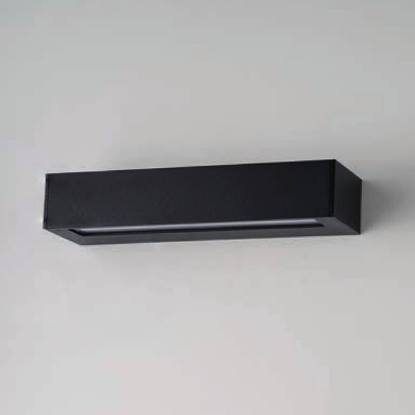 Ścienny kinkiet ogrodowy LED ROSVIK AZ5847 Azzardo 6W 3000K IP54 czarny
