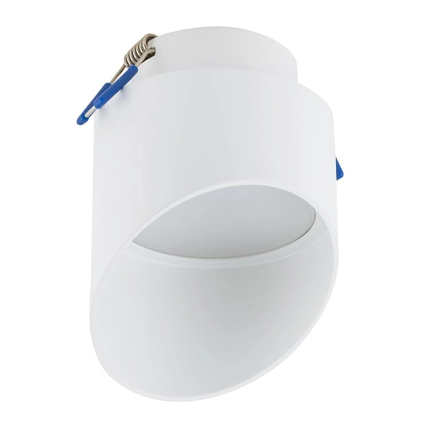 Okrągła lampa sufitowa tuba Hvar 10488 Nowodvorski podtynkowa biała