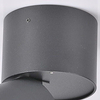 Metalowy spot salonowy ASTRA 314048 minimalistyczny plafon czarny