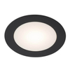 Oczko LAMPA sufitowa TOTTORI IL 8058 Shilo okrągła OPRAWA podtynkowa LED 10W 3000K wpust do łazienki IP44 czarny