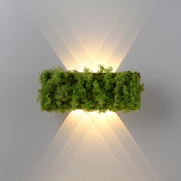 Naścienna lampa dekoracyjna GREEN CARL 15637-66 LED 0,8W 3000K zielony