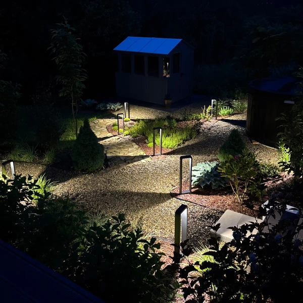 Stojąca lampa do ogrodu Arius M 19000 LED 3000K IP54 czarna