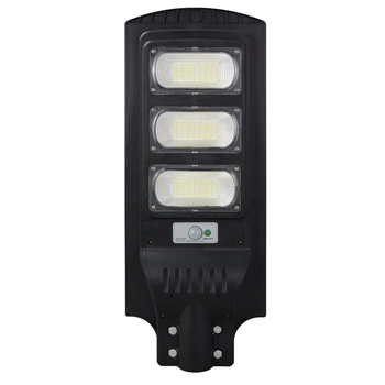Naświetlacz solarny LED Street-12 32485 Polux 15W 6000K z czujnikiem Pir i pilotem