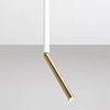 Nowoczesna lampa sufitowa STICK 1067PL_G_M Aldex tuba regulowana złota