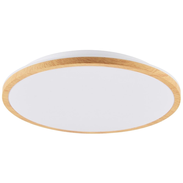 Nasufitowy plafon okrągły Woody 319005 LED 15W 4000K beżowy
