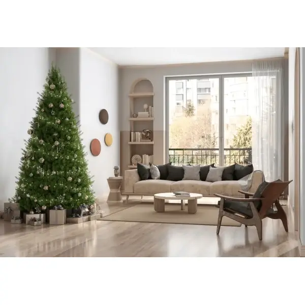 Ścienna lampa Ring okrągła LED 15W 3000K do sypialni miedziana