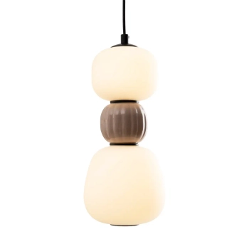 Lampa wisząca nad stół Modern P0628 LED 12W 3000K do salonu brązowy